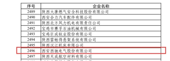 喜訊|西馳電氣榮獲國家級專精特新“小巨人”企業(yè)(圖1)